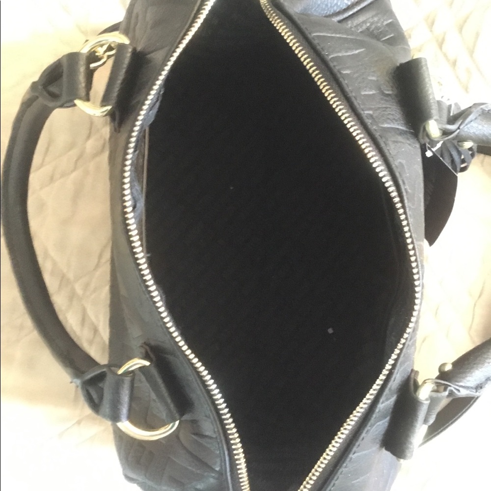 NWT, Gorgeous Steve Madden Satchel, Black In Color - Picture 7 of 8